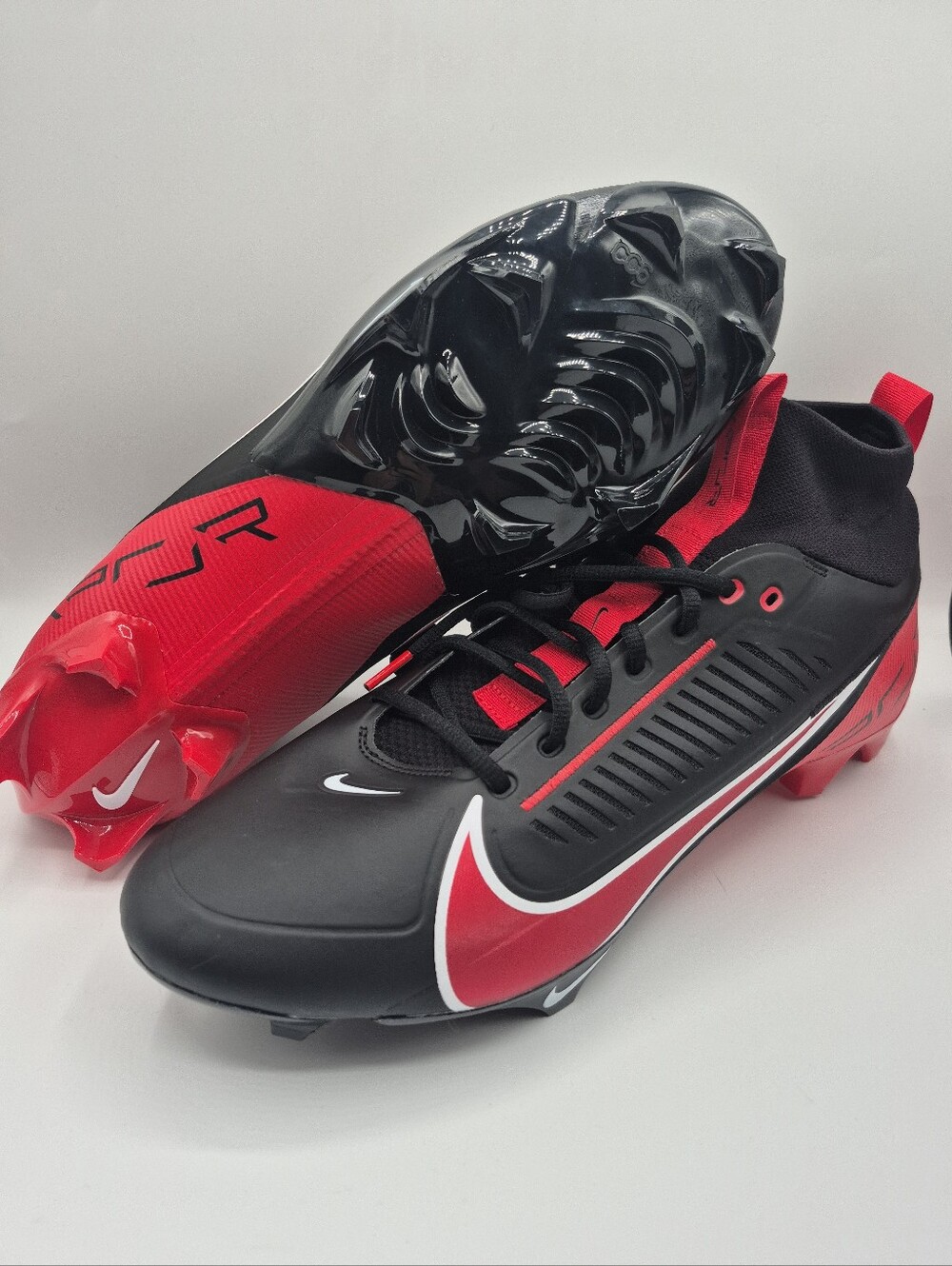 Nike Vapor Edge Pro 360 2 TB Football Cleats FN7759-006 Size 15 Black Red New - Picture 8 of 8